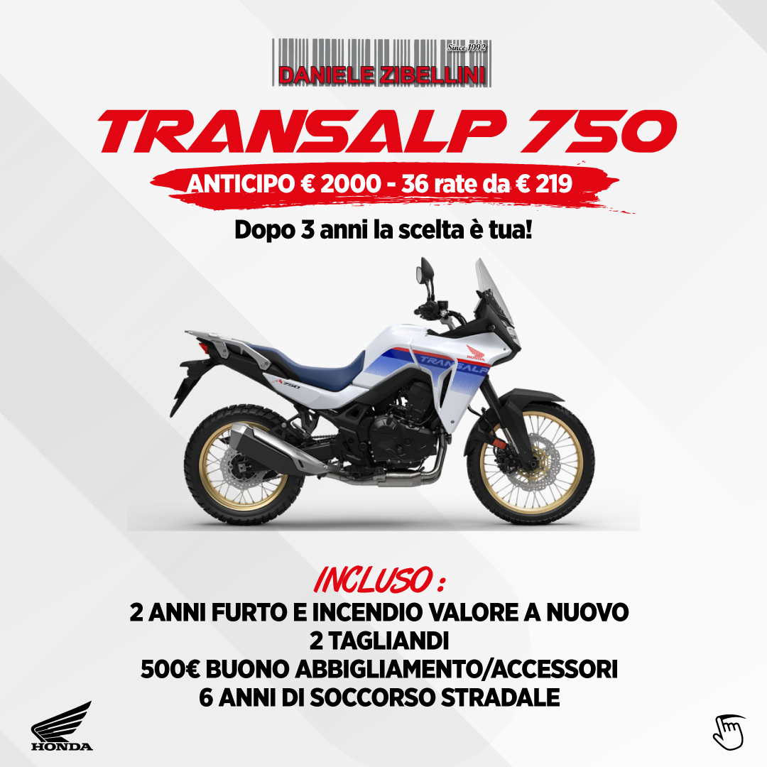 FORMULA NON STRESS TRANSALP 750